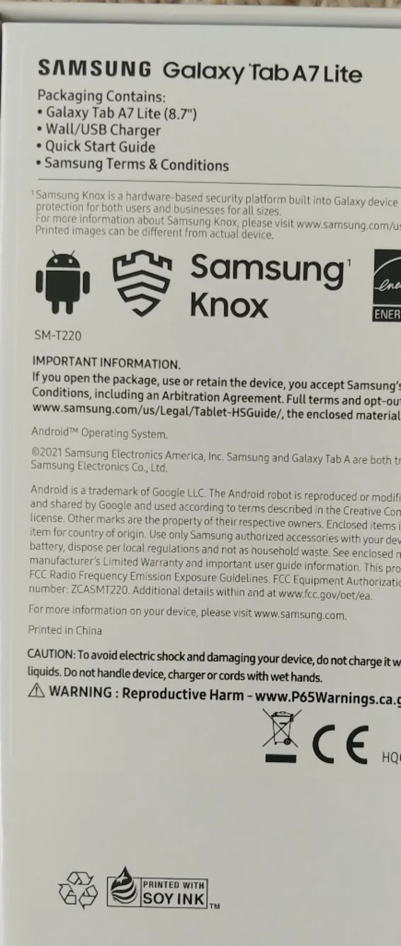 Galaxy Tab A7 Lite